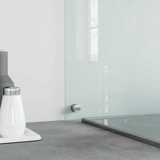 VidaXL Spatschermen keuken 2 st 80x50 cm gehard glas transparant