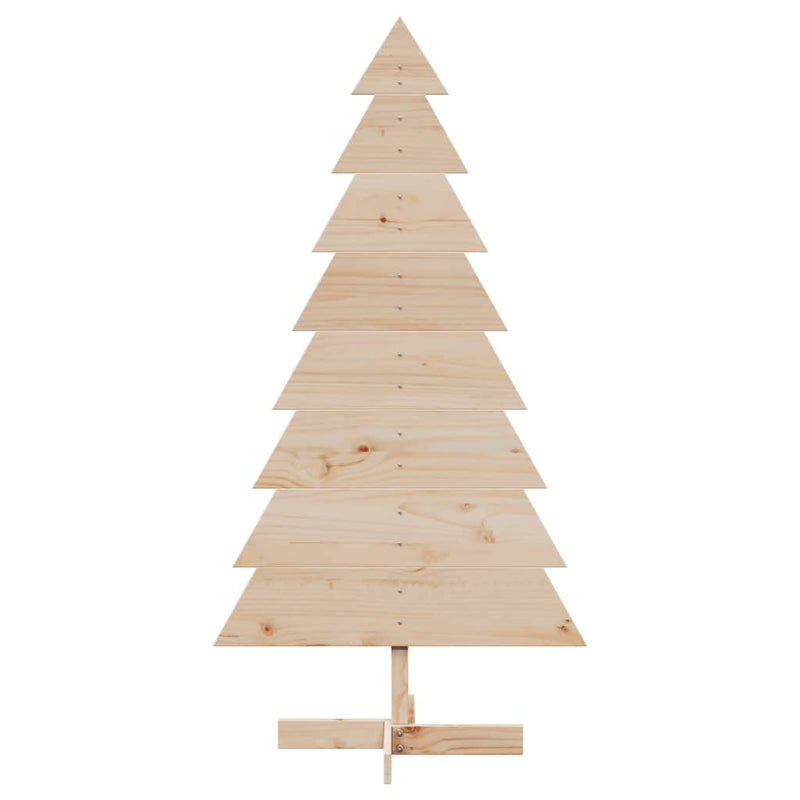 Load image into Gallery viewer, Vidaxl kerstdecoratie kerstboom 150 cm massief grenenhout
