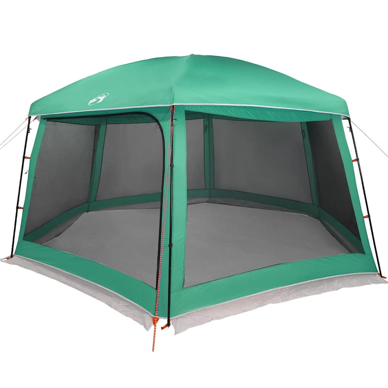 Load image into Gallery viewer, Vidaxl zwembadtent uitneembare buiten- gaaswanden 618x532 cm zeegroen
