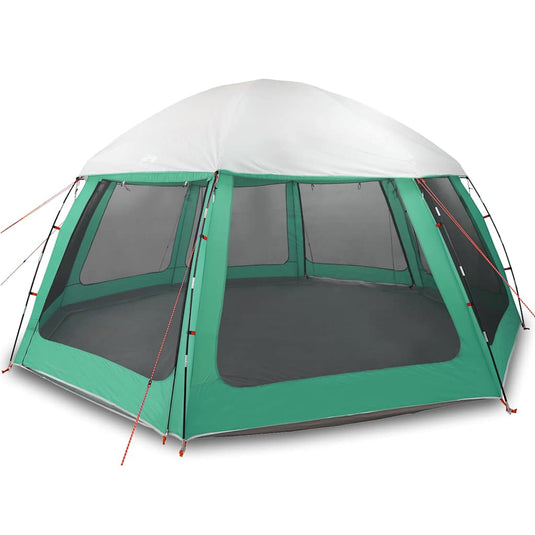 Vidaxl zwembadtent uitneembare buiten- gaaswanden 510x510 cm zeegroen