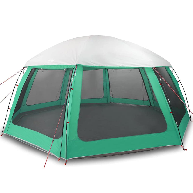 Load image into Gallery viewer, Vidaxl zwembadtent uitneembare buiten- gaaswanden 612x612 cm zeegroen
