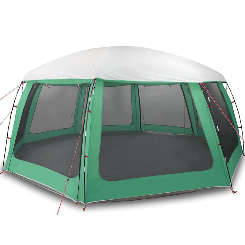 Load image into Gallery viewer, Vidaxl zwembadtent uitneembare buiten- gaaswanden 690x690 cm zeegroen
