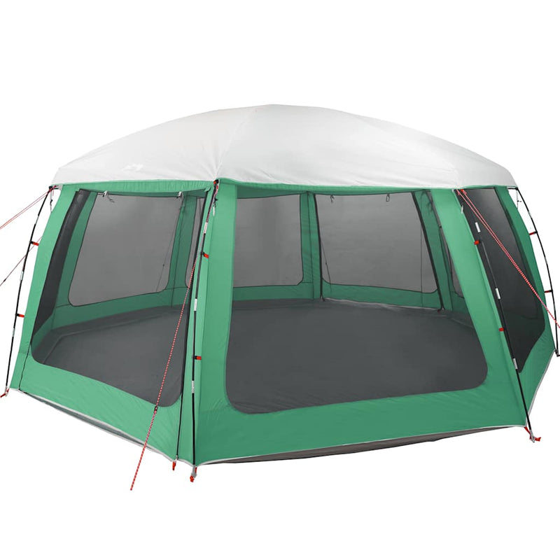 Load image into Gallery viewer, Vidaxl zwembadtent uitneembare buiten- gaaswanden 690x690 cm zeegroen
