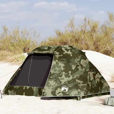 Vidaxl vistent 5-persoons waterdicht camouflage