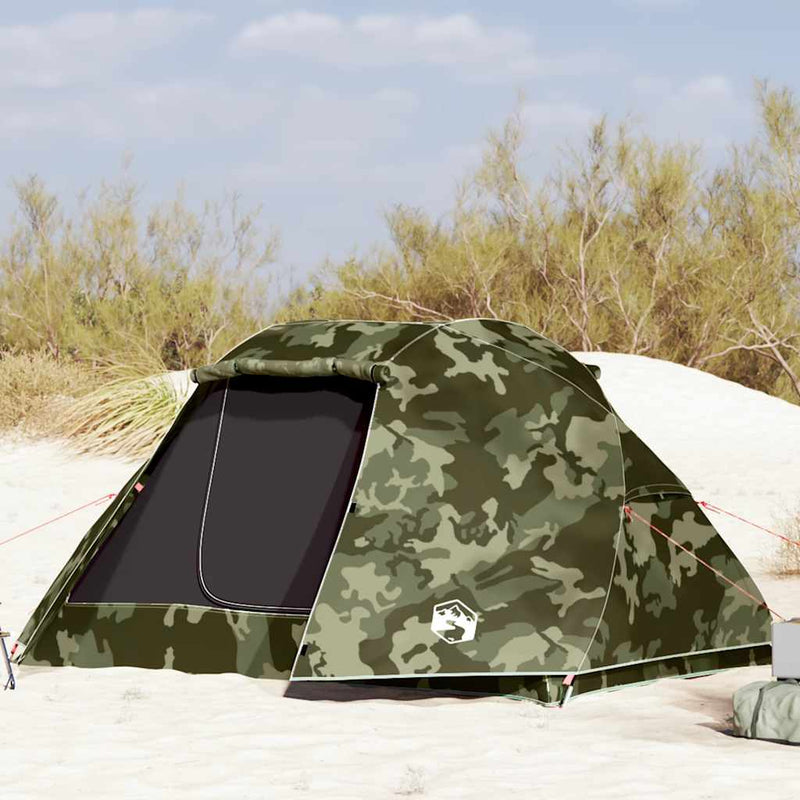 Load image into Gallery viewer, Vidaxl vistent 5-persoons waterdicht camouflage
