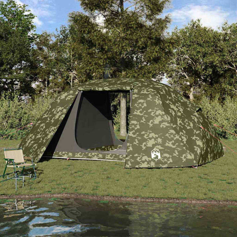 Load image into Gallery viewer, Vidaxl vistent camouflage 514 x 465 x 187 cm polyester en glasvezel
