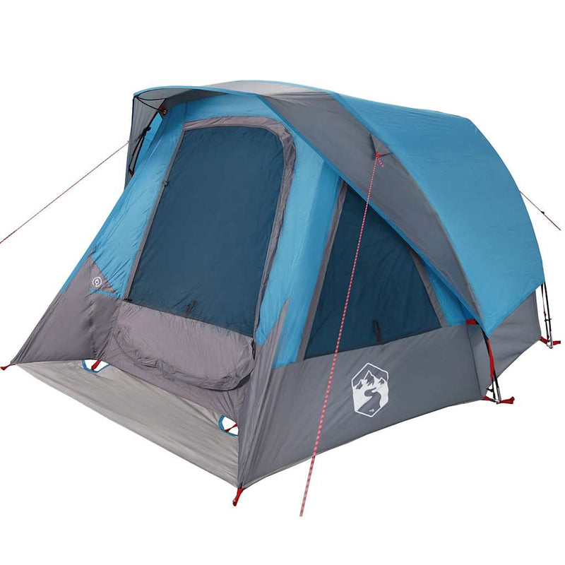 Load image into Gallery viewer, Vidaxl tent 4-persoons waterdicht blauw
