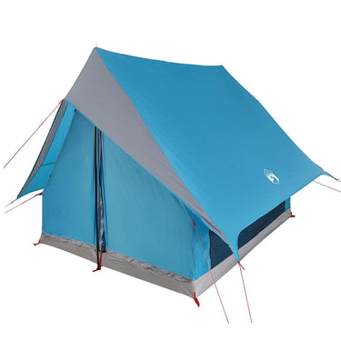 Vidaxl gezinstent met dak blauw en grijs 315 x 286 x 200 cm