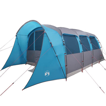 Vidaxl gezinstent met dak blauw en grijs 576 x 325 x 213 cm