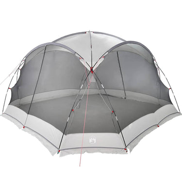 Vidaxl muskietentent grijs 434 x 434 x 230 cm polyester en glasvezel