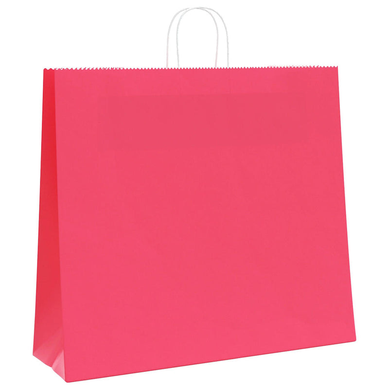 Load image into Gallery viewer, Vidaxl papieren zakken 50 st met hengsels 54x15x49 cm roze
