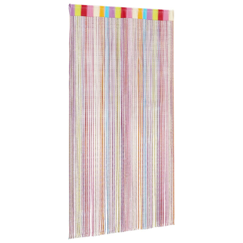 Load image into Gallery viewer, Vidaxl koordgordijnen 2 st veelkleurig 140x250 cm
