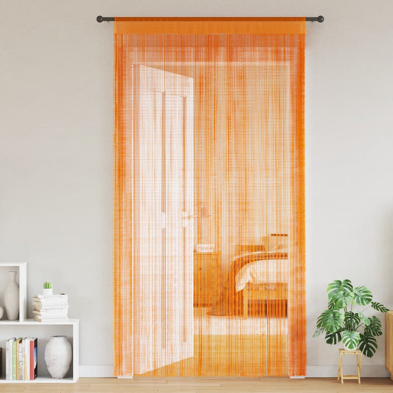 Load image into Gallery viewer, Vidaxl koordgordijnen 2 st 140x250 cm oranje
