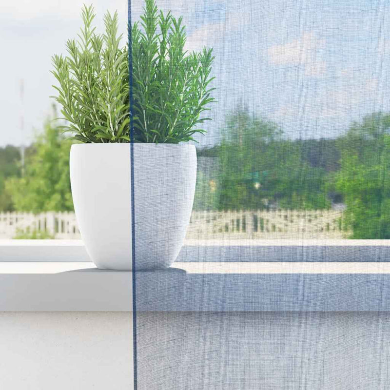 Load image into Gallery viewer, Vidaxl gordijnen voile met doorvoertules 2 st koningsblauw
