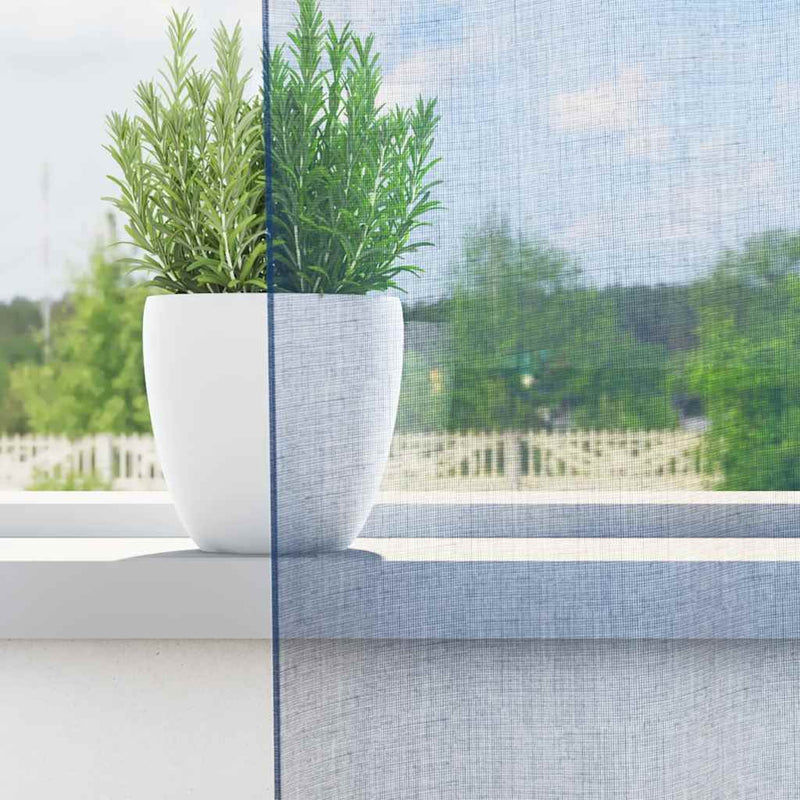Load image into Gallery viewer, Vidaxl gordijnen voile met doorvoertules 2 st koningsblauw
