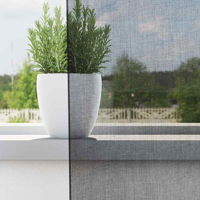 Load image into Gallery viewer, Vidaxl gordijnen voile met tab top 2 st zwart
