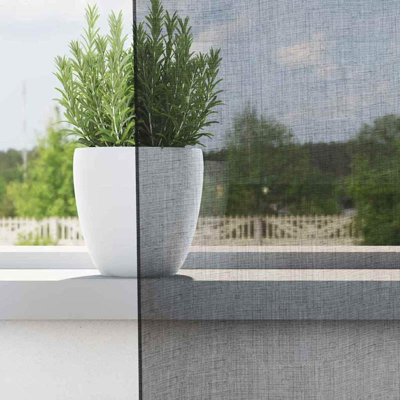 Load image into Gallery viewer, Vidaxl gordijnen voile met tab top 2 st zwart
