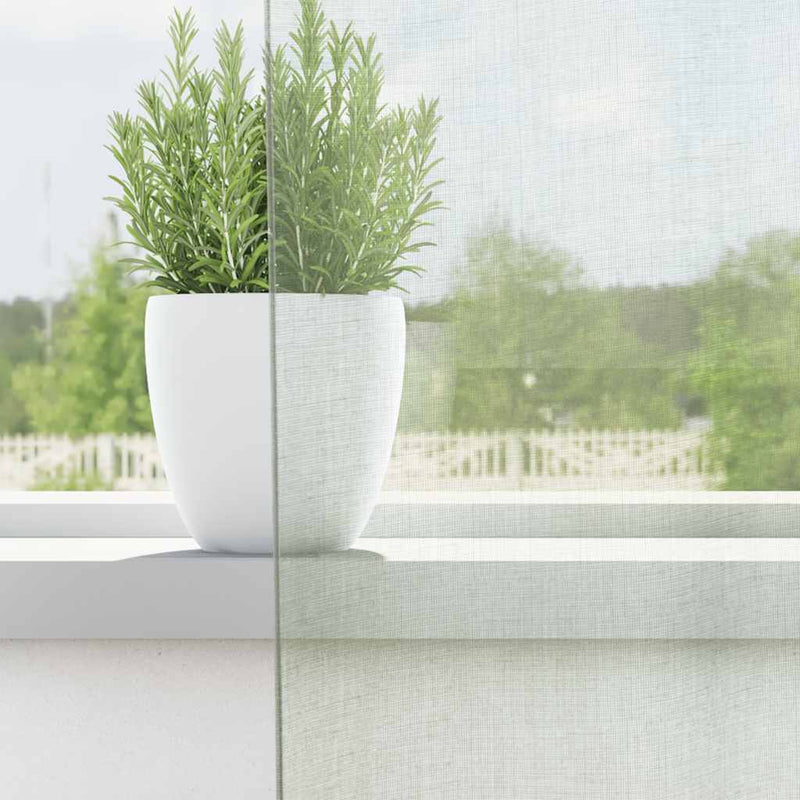Load image into Gallery viewer, Vidaxl gordijnen voile met lussen 2 st 140x175 cm lichtgrijs
