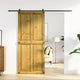 Vidaxl schuifdeur corona 90x210 cm massief grenenhout