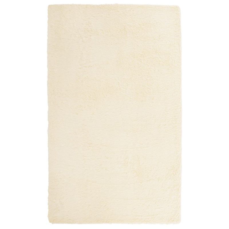 Load image into Gallery viewer, Vidaxl hoogpolig vloerkleed navarra 80x150 cm polyester crèmekleurig
