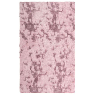 Vidaxl hoogpolig vloerkleed navarra 80x150 cm polyester stoffig roze