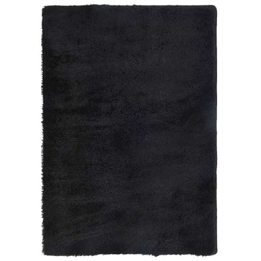 Vidaxl hoogpolig vloerkleed navarra 200x290 cm polyester zwart