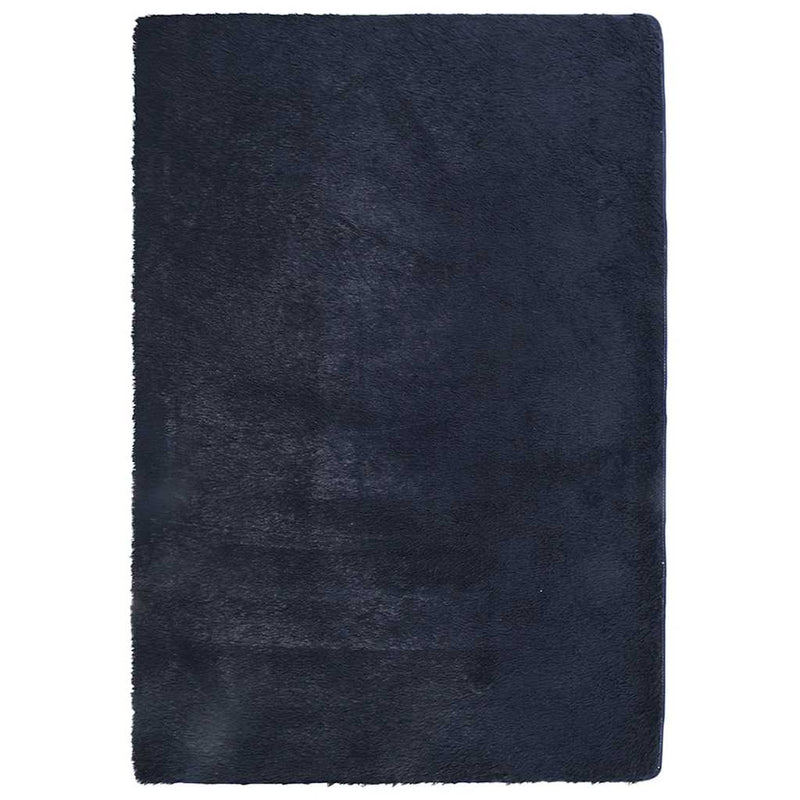 Load image into Gallery viewer, Vidaxl hoogpolig vloerkleed navarra 200x290 cm polyester marineblauw
