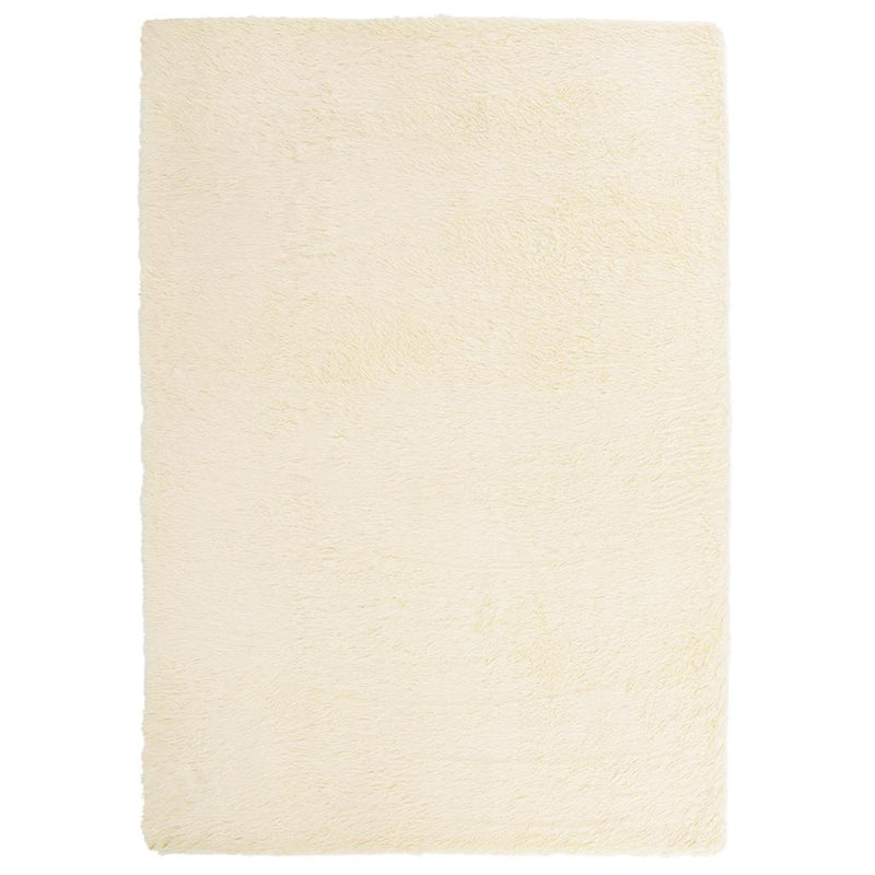 Load image into Gallery viewer, Vidaxl hoogpolig vloerkleed navarra 240x340 cm polyester crèmekleurig
