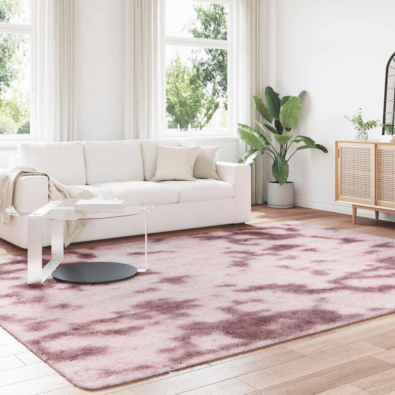 Load image into Gallery viewer, Vidaxl hoogpolig vloerkleed navarra 240x340 cm polyester stoffig roze
