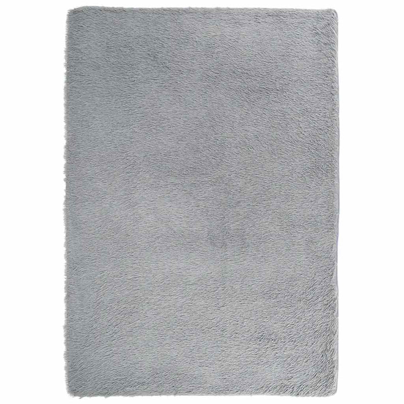 Load image into Gallery viewer, Vidaxl hoogpolig vloerkleed navarra 240x340 cm polyester lichtgrijs

