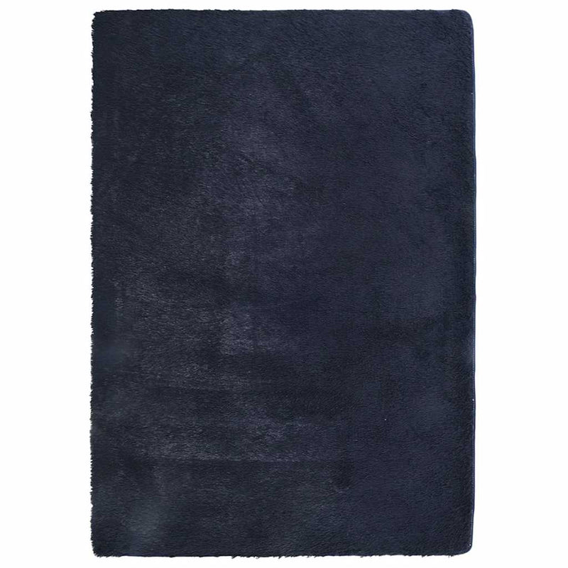 Load image into Gallery viewer, Vidaxl hoogpolig vloerkleed navarra 240x340 cm polyester marineblauw
