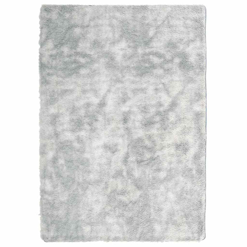 Load image into Gallery viewer, Vidaxl hoogpolig vloerkleed navarra 240x340 cm polyester zilvergrijs
