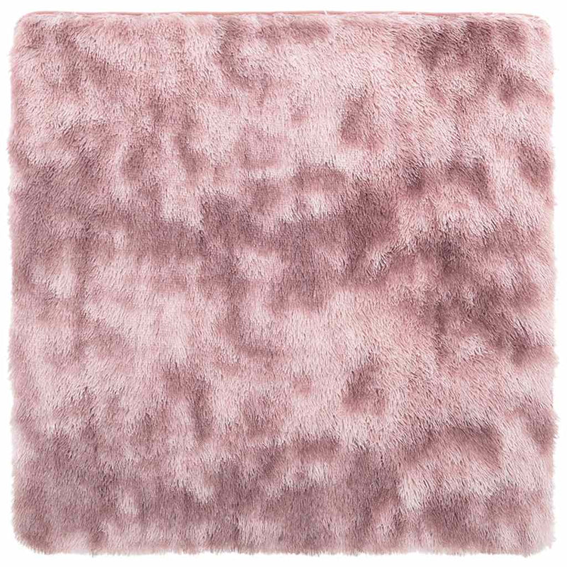 Load image into Gallery viewer, Vidaxl hoogpolig vloerkleed navarra 120x120 cm polyester stoffig roze
