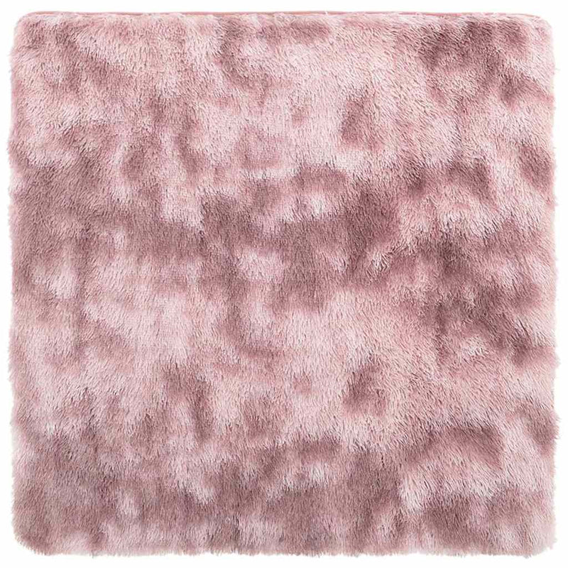 Load image into Gallery viewer, Vidaxl hoogpolig vloerkleed navarra 200x200 cm polyester stoffig roze
