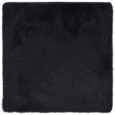 Vidaxl hoogpolig vloerkleed navarra 240x240 cm polyester zwart