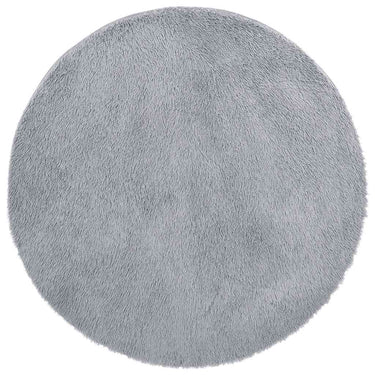 Vidaxl hoogpolig vloerkleed navarra 200x200 cm polyester lichtgrijs