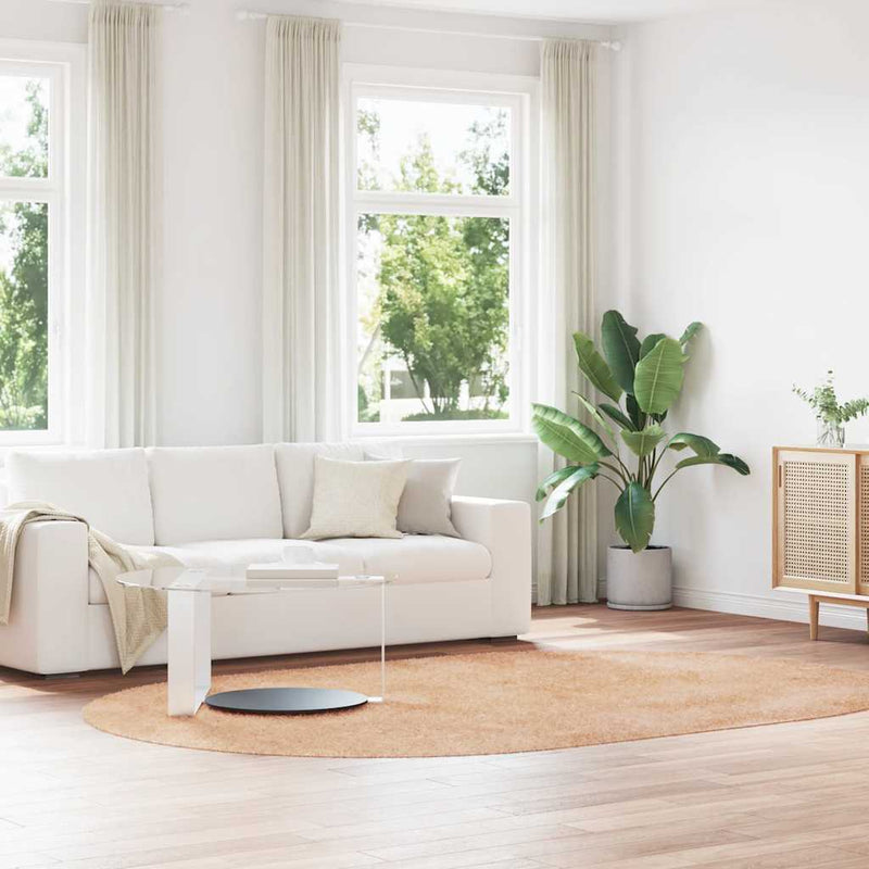 Load image into Gallery viewer, Vidaxl hoogpolig vloerkleed navarra 300x200 cm polyester beige
