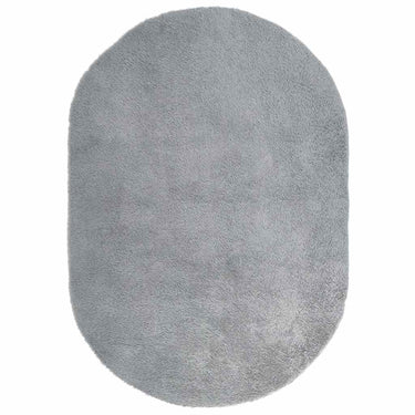 Vidaxl hoogpolig vloerkleed navarra 300x200 cm polyester lichtgrijs