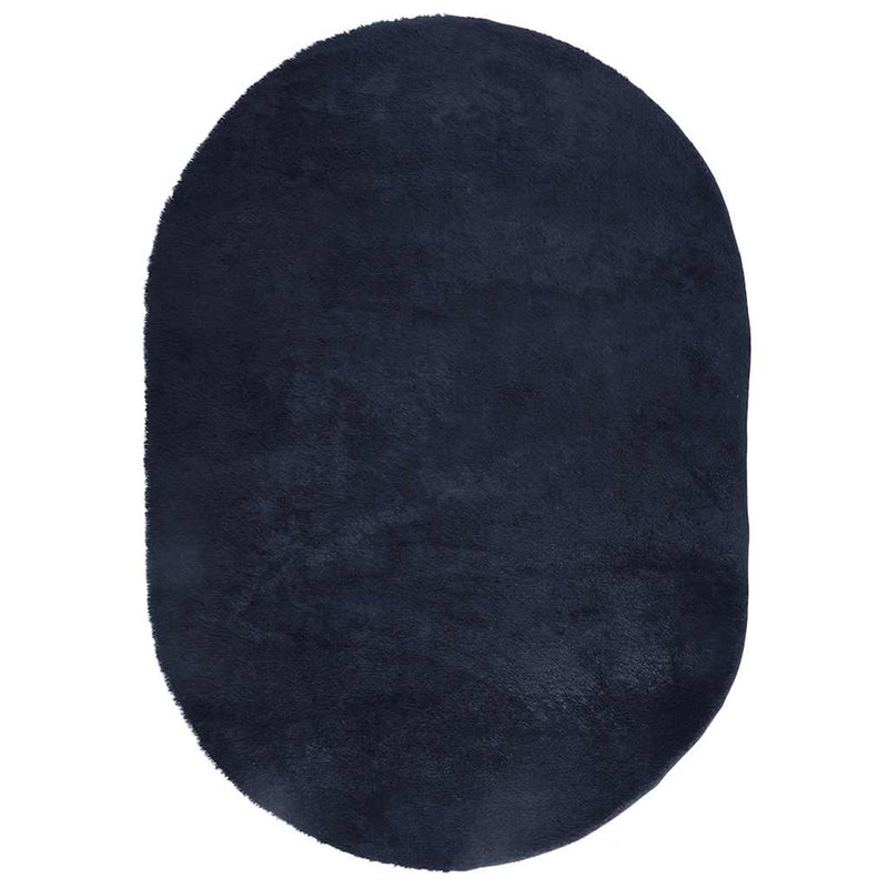 Load image into Gallery viewer, Vidaxl hoogpolig vloerkleed navarra 300x200 cm polyester marineblauw
