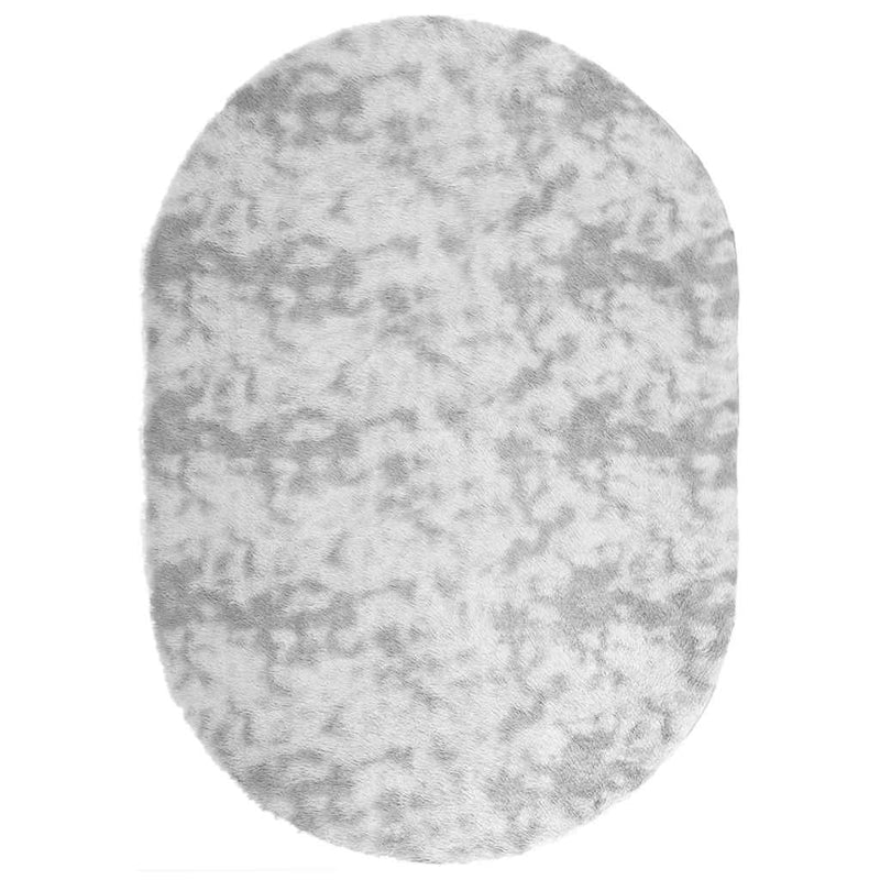 Load image into Gallery viewer, Vidaxl hoogpolig vloerkleed navarra 300x200 cm polyester zilvergrijs
