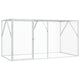 Vidaxl vogelkooi antraciet 208 x 102 x 108 cm gegalvaniseerd staal
