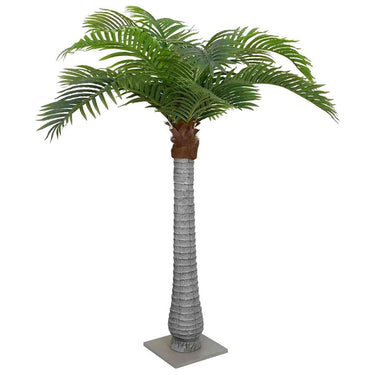 Vidaxl kunstpalmboom 15 blaadjes 200 cm groen