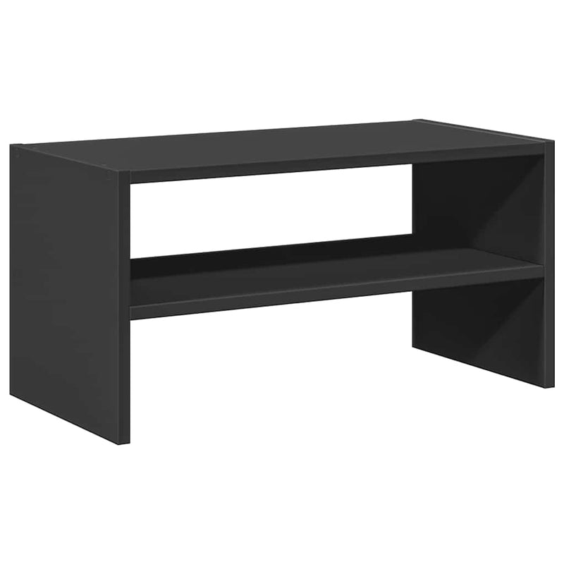 Load image into Gallery viewer, Vidaxl schoenenrek stapelbaar 60x30x30,5 cm zwart eikenkleurig

