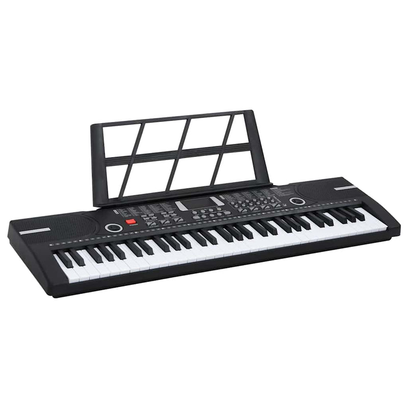 Load image into Gallery viewer, Vidaxl 61 toetsen piano elektrisch keyboard met muziekstandaard
