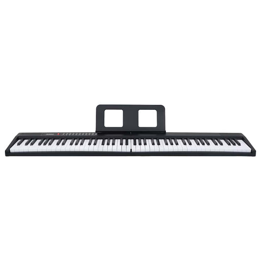 Vidaxl 88 toetsen piano elektrisch toetsenbord met muziekstandaard