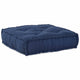 Vidaxl modulair bank indigo 70 x 70 x 36 cm stof