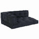 Vidaxl modulair bank 3 pcs antraciet 120 x 80 x 38 cm stof