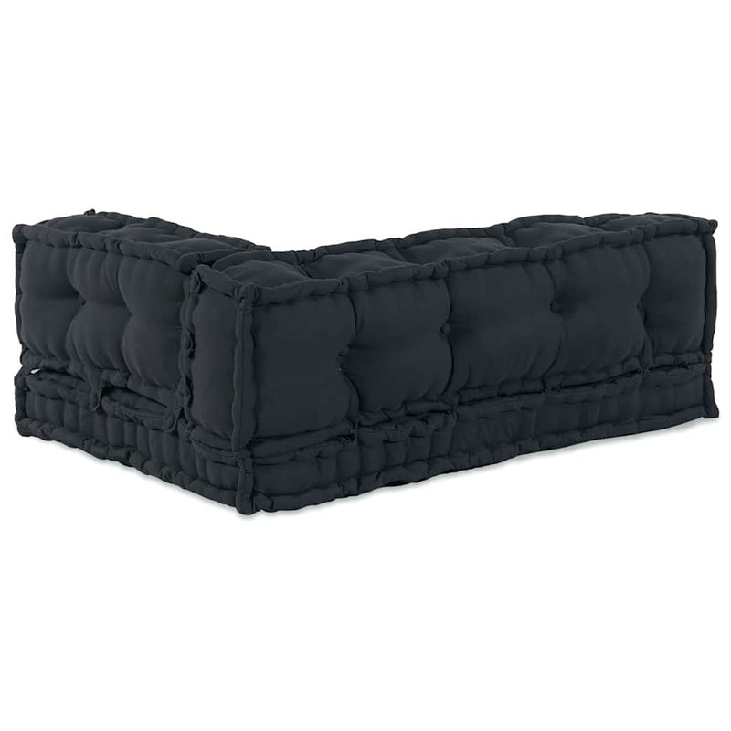 Load image into Gallery viewer, Vidaxl modulair bank 3 pcs antraciet 120 x 80 x 38 cm stof

