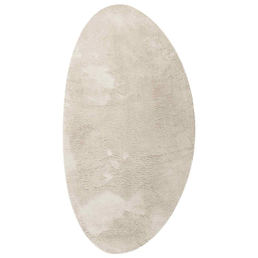 Vidaxl vloerkleden huarte beige 100 x 200 cm polyester