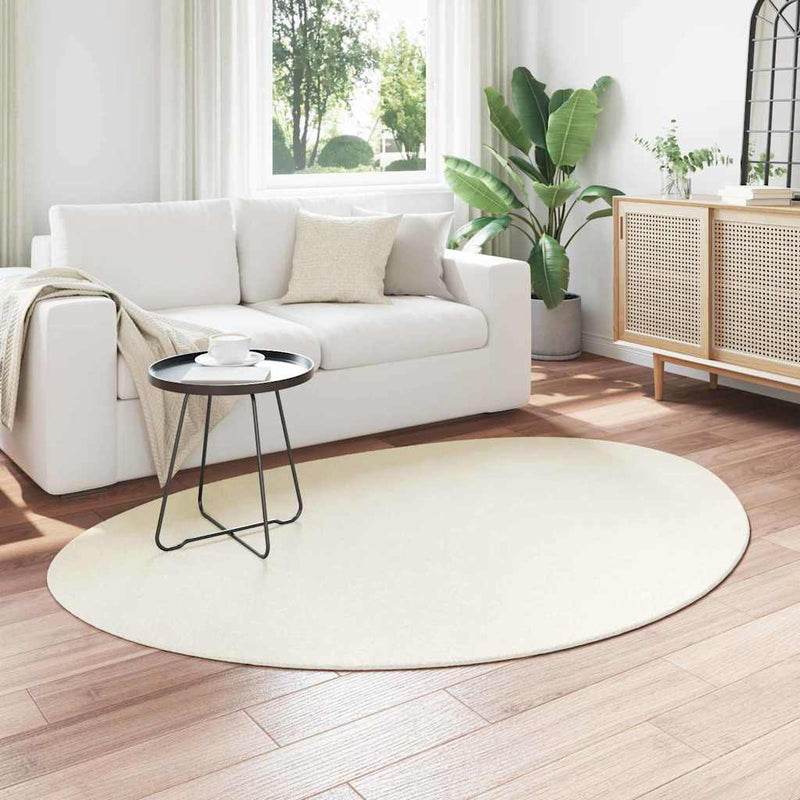Load image into Gallery viewer, Vidaxl vloerkleden huarte crème 120 x 170 cm polyester
